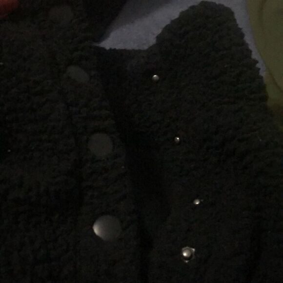 Aerie black soft king sleeve fleece like pullover sweater sweatshirt - Picture 10 of 10